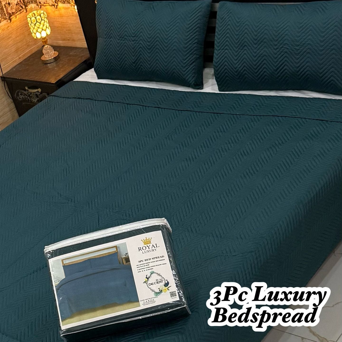 Premium Luxury Plain Bedspread | Soft Comfortable Stylish Bed Cover